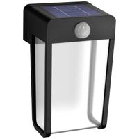 Philips LED Shroud 8720169265509 Wandlamp op zonne-energie met bewegingsmelder LED 2.3 W Zwart Philips LED Shroud 8720169265509 Wandlamp op zonne-energie met bewegingsmelder LED 2.3 W Zwart