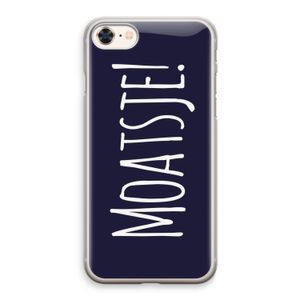 Moatsje!: iPhone 8 Transparant Hoesje
