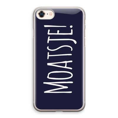Moatsje!: iPhone 8 Transparant Hoesje