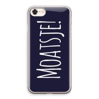 Moatsje!: iPhone 8 Transparant Hoesje