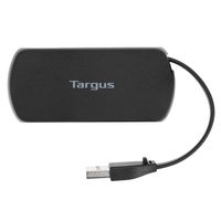 Targus USB-Hub USB 2.0-hub Zwart - thumbnail