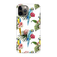 Kleurrijke papegaaien: Volledig geprint iPhone 12 Pro Max Hoesje