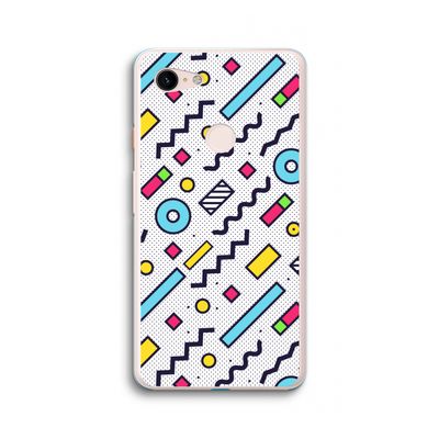 8-bit N°8: Google Pixel 3 XL Transparant Hoesje