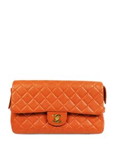 CHANEL Pre-Owned sac à dos Classic Flap (1997) - Orange