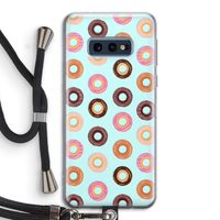 Donuts: Samsung Galaxy S10e Transparant Hoesje met koord