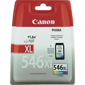 Canon PG-546XL inktcartridge 1 stuk(s) Origineel Hoog (XL) rendement Cyaan, Magenta, Geel