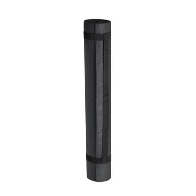 Yogamat/sportmat - Zwart - 180 x 60 cm - Thuis sporten - meditatie mat - Sport/fitness
