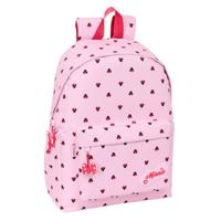 Schoolrugzak Minnie Mouse Naive Roze 31 x 43 x 13 cm