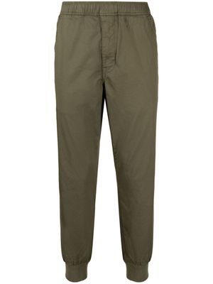 AAPE BY *A BATHING APE® pantalon élastiqué à patch logo - Vert