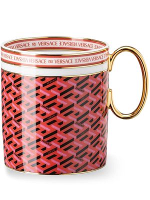 Versace mug La Greca Signature - Rouge