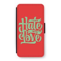 Turn hate into love: iPhone 12 Flip Hoesje