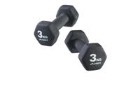 CRIVIT Hexagon dumbbells (2 x 3 kg)