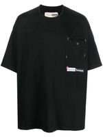 INCOTEX RED X FACETASM t-shirt à patch logo - Noir