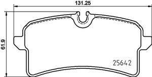 Remblokkenset, schijfrem 8DB355025571