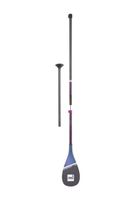 Red Paddle Prime 100% Carbon 3-Delige Peddel - Paars