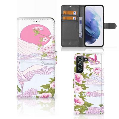 Samsung Galaxy S22 Plus | Telefoonhoesje | Met pasjeshouder | Bird Standing
