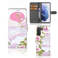 Samsung Galaxy S22 Plus | Telefoonhoesje | Met pasjeshouder | Bird Standing