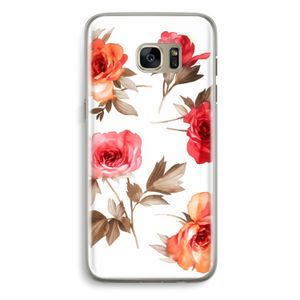 Roosjes: Samsung Galaxy S7 Edge Transparant Hoesje