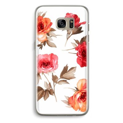 Roosjes: Samsung Galaxy S7 Edge Transparant Hoesje