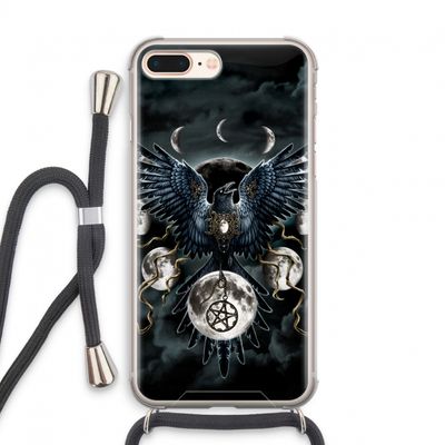 Sinister Wings: iPhone 7 PLUS Transparant Hoesje met koord