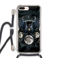 Sinister Wings: iPhone 7 PLUS Transparant Hoesje met koord