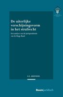 De uiterlijke verschijningsvorm in het strafrecht - Sara Arendse - ebook