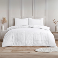 Dekbedovertek Tailored Wit Effen 200x200 Cm Anti Allergie & Anti Huisstofmijt Sleeptime Fresh - Dekbed-Discounter.nl