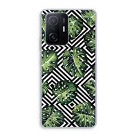 Geometrische jungle: Xiaomi 11T Pro Transparant Hoesje