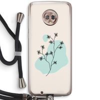 Love your petals: Motorola Moto G6 Transparant Hoesje met koord