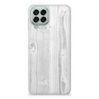 Samsung Galaxy M33 | Bumper Hoesje | White Wood