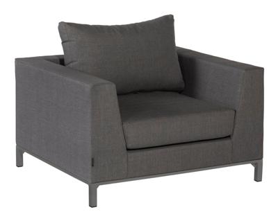 WOOOD Outdoor Loungestoel 'Sicilië' kleur Stone Grey