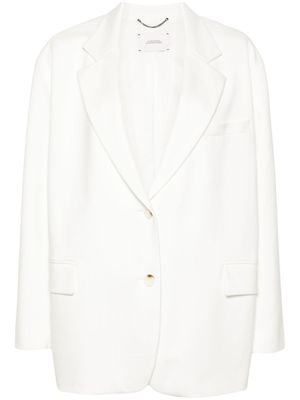Dorothee Schumacher blazer à simple boutonnage - Blanc