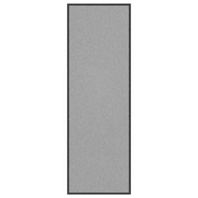 Deurmat 60x180 cm grijs