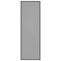 Deurmat 60x180 cm grijs