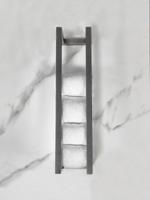 Handdoek rek Wiesbaden Loft | 50 cm | Wandmontage | Staal | Vierkant | Gunmetal