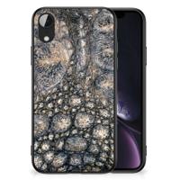 Apple iPhone XR Dierenprint Telefoonhoesje Krokodillenprint