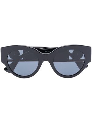 Versace Eyewear lunettes de soleil Medusa à monture papillon - Noir