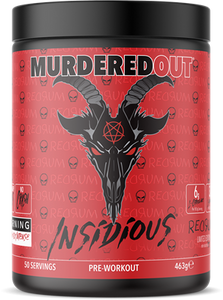 Murdered Out Insidious Pre-Workout Redrum (463 gr)