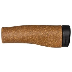 Herrmans handvatten Grip Clik Cork 90/123 x 22 mm bruin/zwart