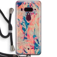 Alone: HTC U12+ Transparant Hoesje met koord
