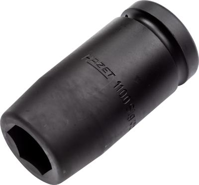 HAZET Krachtdopsleutel 1100SLG-30 · 1 inch (25 mm) vierkant hol · Buiten-zeskant-profiel · SW 30 mm