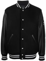 Mastermind Japan veste bomber à logo imprimé - Noir - thumbnail