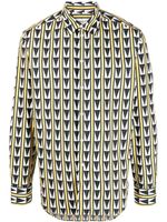 Lanvin chemise boutonnée à motif imprimé - Jaune
