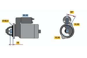 Bosch Starter 0 986 014 620