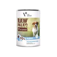 RAW PALEO Puppy Monoproteïne Kabeljauw - natvoer voor puppy's - 400 g