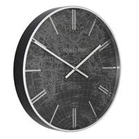 Klok World traveller zwart/goud L