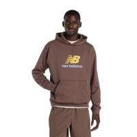 New balance Athletics French Terry Logo Hoodie Casual Sweater Heren L