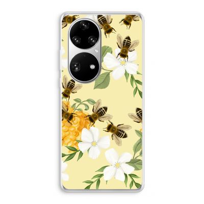 No flowers without bees: Huawei P50 Pro Transparant Hoesje