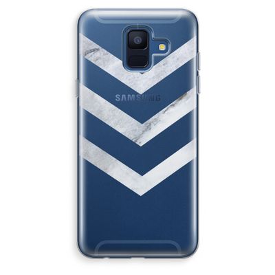 Marmeren pijlen: Samsung Galaxy A6 (2018) Transparant Hoesje