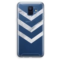 Marmeren pijlen: Samsung Galaxy A6 (2018) Transparant Hoesje